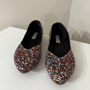 Kelly & Katie Multicolor Patterned Flats